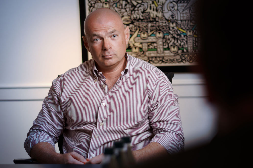 В інтерв’ю «Українській правді» Палиця обіцяв почати декларувати бізнес, зареєстрований на сім’ю. Фото «Української правди»