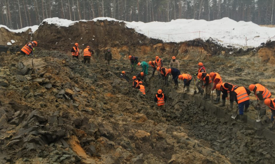 Ось так ведеться видобуток бурштину для “Волиньприродресурсу”