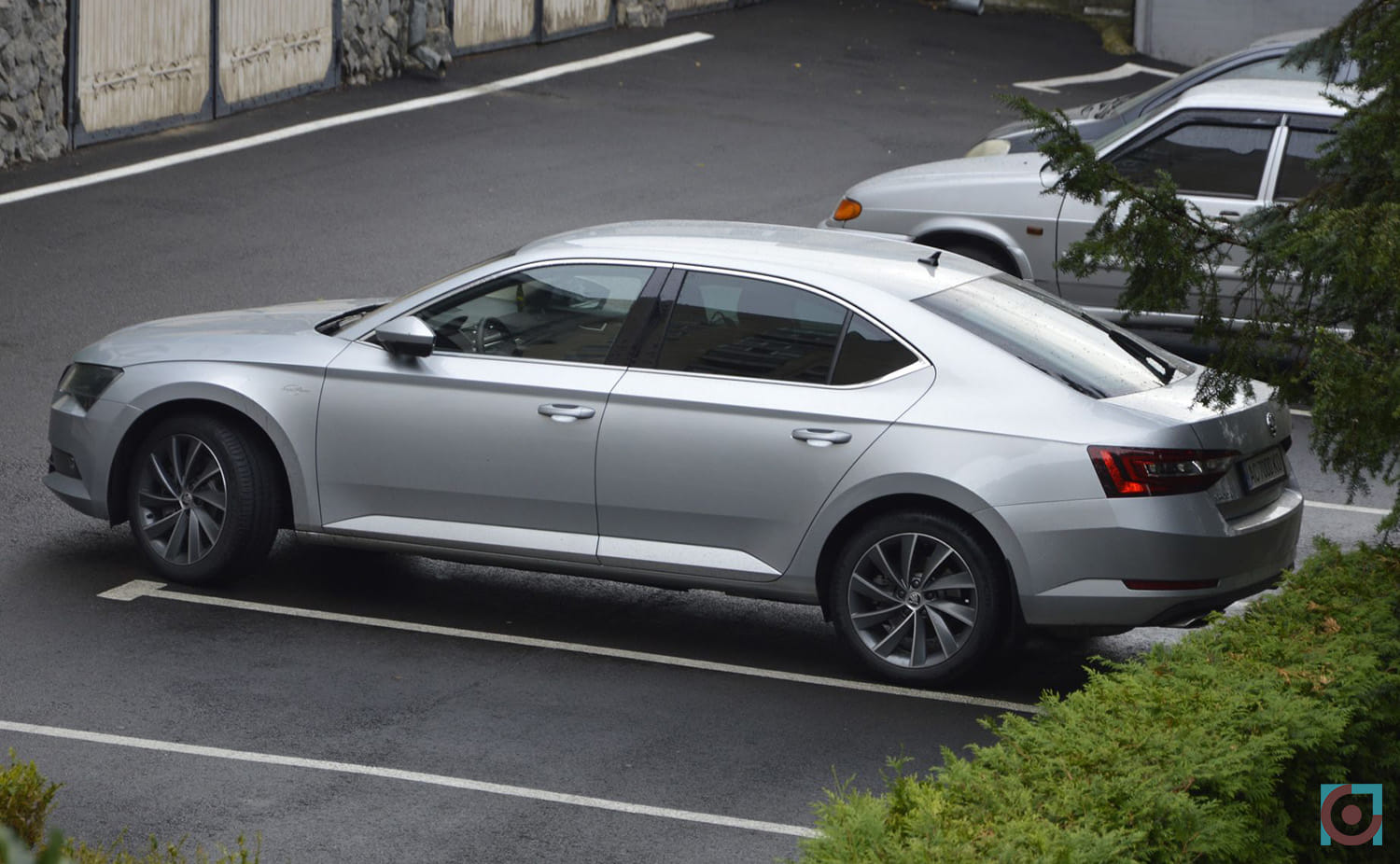 Skoda, якою приїздив на роботу у 2020 році Олександр Кватирко