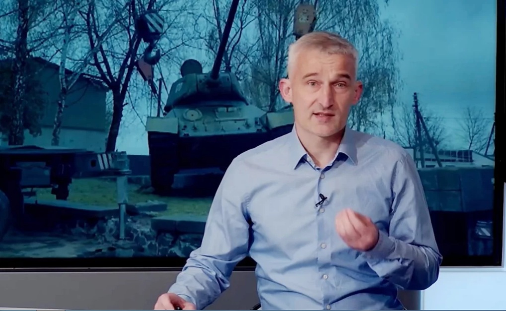 Одним ініціаторів створення громадської топонімічної групи у Луцьку та її публічних спікерів став журналіст Юрій Конкевич. Фото зі сторінки “Дерусифікація Волині“