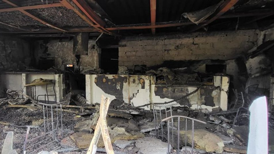 Зруйнований бізнес у рідному місті. Фото Михайла Михайлова