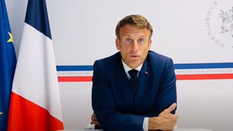 Жодного компромісу чи слабкості: Макрон звернувся до світу через війну рф