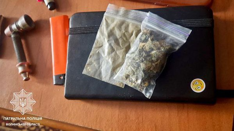 На Волині чоловік «під наркотиками» дебоширив вдома