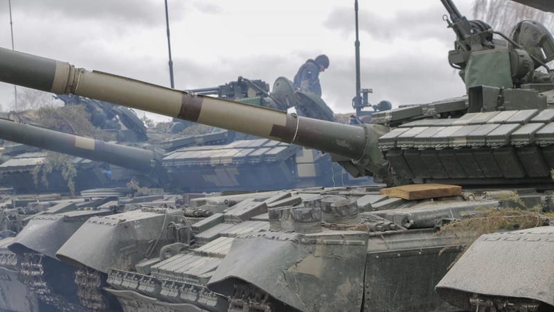 Танкісти волинського батальйону тренуються у бойових стрільбах