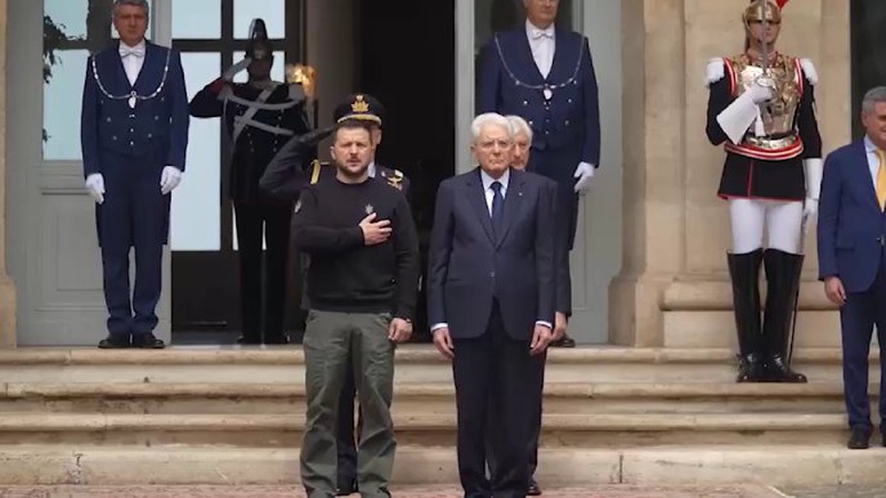 Зеленський у Римі зустрівся з президентом Італії