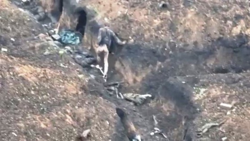 Вагнерівець, тікаючи від ЗСУ, загубив штани та спіднє: кумедне