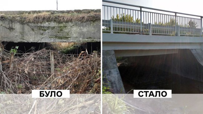 У Луцькому районі відремонтували аварійний міст. ФОТО