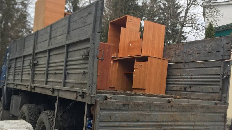 Із Луцької дитячої залізниці почали вивозити меблі