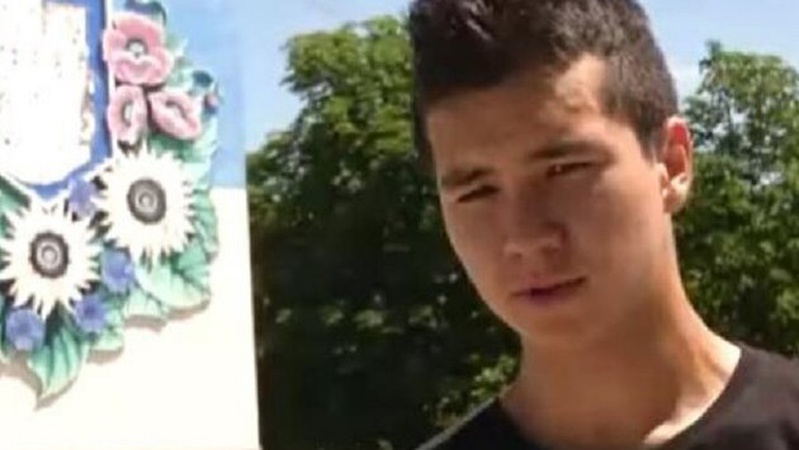 Колаборант, який розбив герб України, згинув під Бахмутом