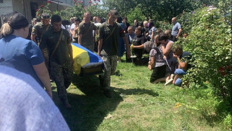 Сьогодні Волинь попрощалась із загиблим Героєм Русланом Рябим. ФОТО