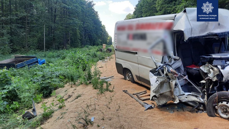 На Волині дві аварії з травмованими: деталі