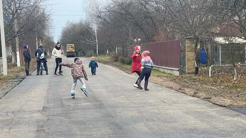 У Піддубцях завершили ремонт вулиці, на який чекали 5 років