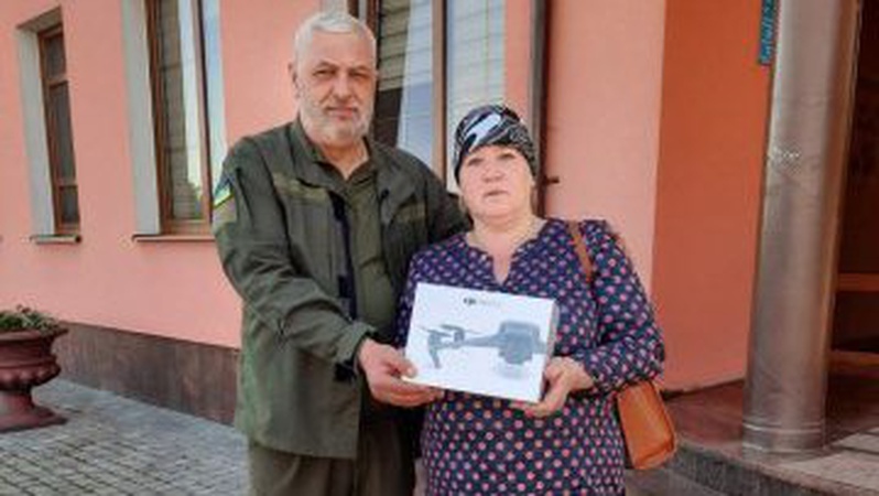 Матір загиблого воїна з Волині передала 100 тисяч гривень для ЗСУ