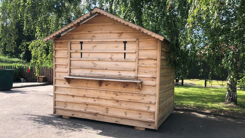 У володимирському Слов’янському парку поставили ятки