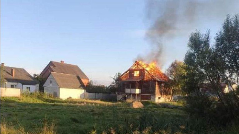 На Волині горів будинок
