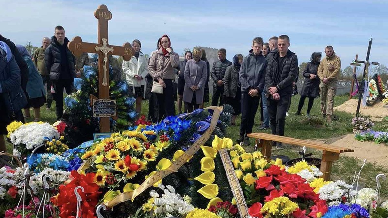 На Волині провели в останню путь Тараса Головія