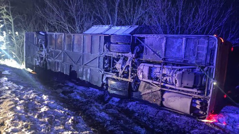 У Молдові перекинувся автобус з українцями