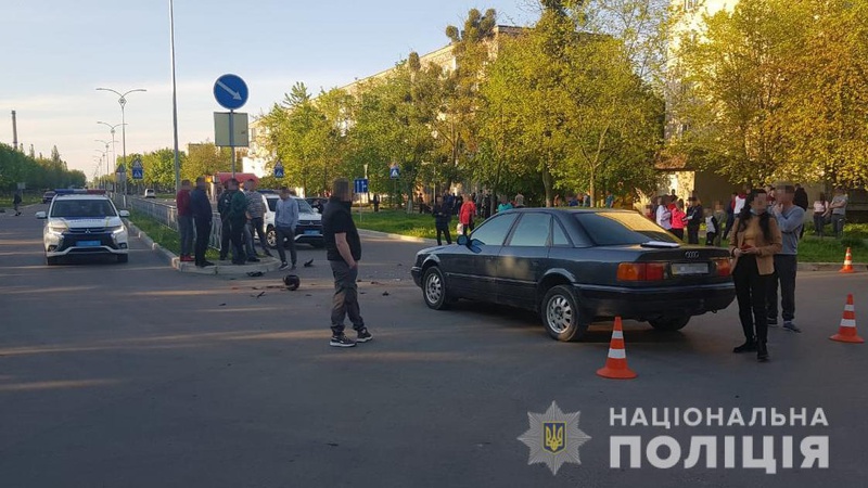 У Ковелі – ДТП за участю скутериста: є постраждалі. ФОТО