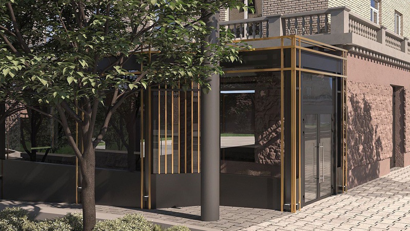 До приміщення колишньої книгарні «Освіта» в центрі Луцька хочуть приліпити прибудову. ФОТО