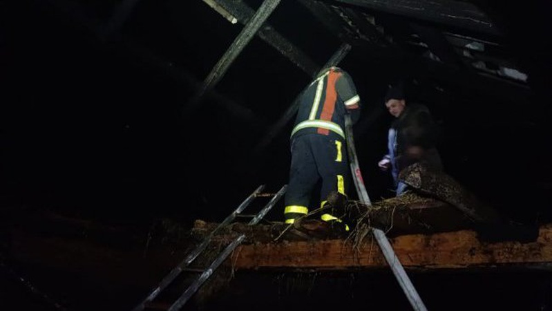 Пожежі на Волині: горіли два будинки, літня кухня та господарська споруда
