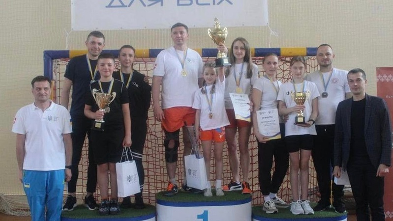 Лучани здобули перемогу в обласному фізкультурно-оздоровчому фестивалі «Тато, мама, я – активна сім`я»