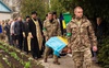 Плакало небо та люди: волиняни провели в останню дорогу загиблого Героя
