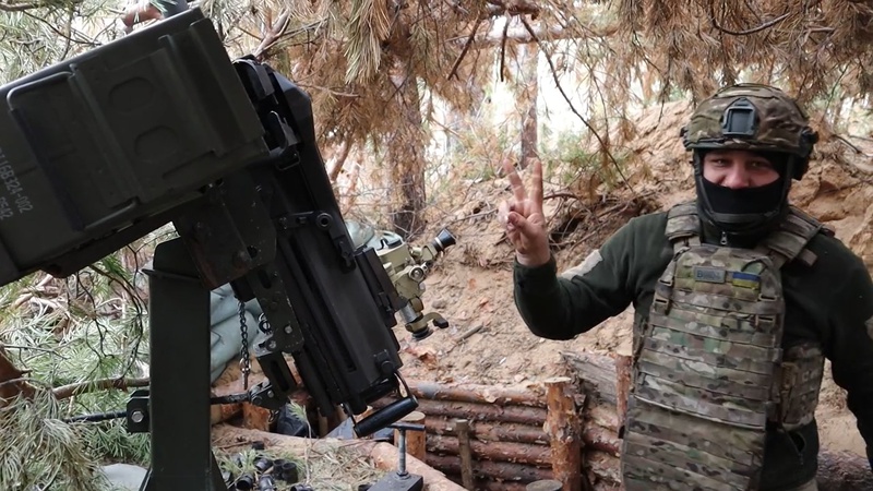 Волинські тероборонівці показали, як обстрілюють російські позиції з модернізованого гранатомета