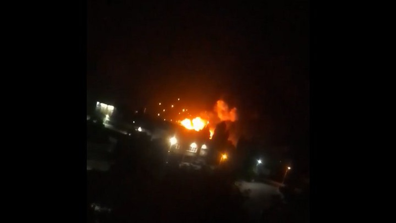 У Новій Каховці знову вибухнув склад боєприпасів окупантів