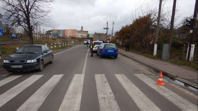 На Волині – ДТП: вантажівка збила пенсіонерку на пішоходному переході