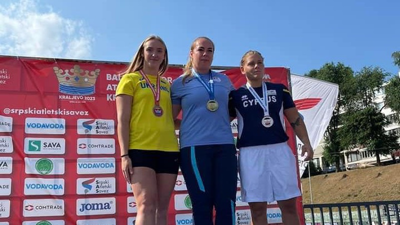 Метальниця молота з Волині здобула медаль на турнірі в Сербії