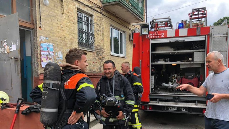 У Володимирі горів підвал багатоповерхівки: деталі