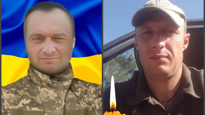Війна забрала життя двох захисників з Волині Віктора Труби та Богдана Гороцюка