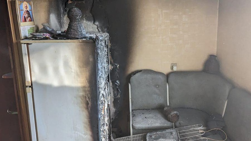 У Луцьку через холодильник ледь не згоріла квартира