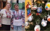 Дві свахи з Волині вишили для храму понад 100 ялинкових прикрас