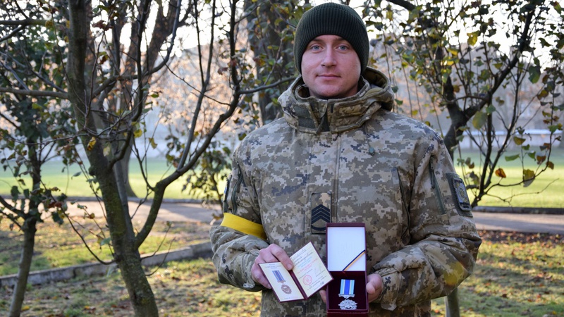 Волинський прикордонник протистояв ворожій колоні танків