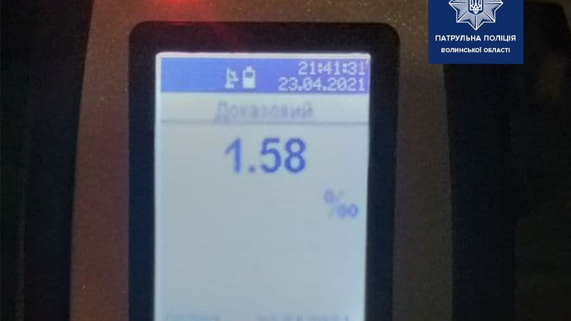 Вночі у Луцьку зловили трьох «в дрова» п’яних водіїв