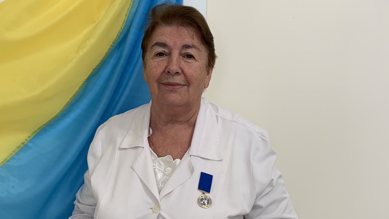 Лікарка з Волині отримала медаль ООН