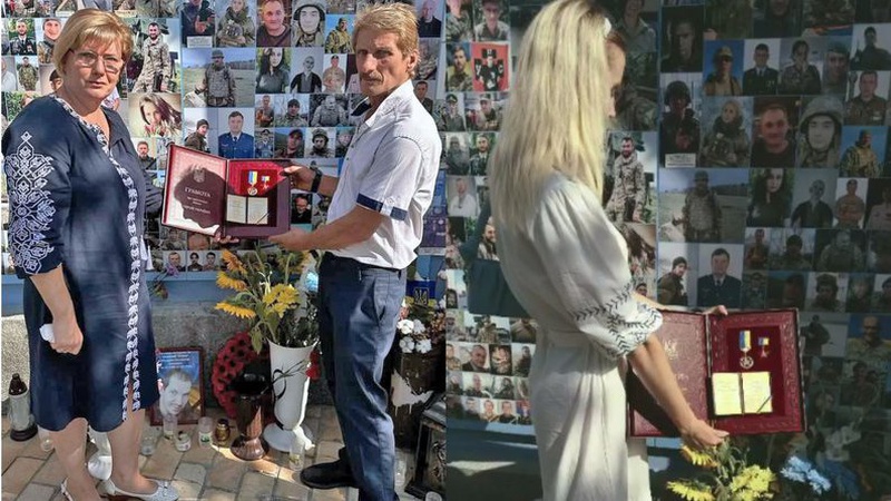 Зеленський вручив орден «Золота Зірка» родині загиблого льотчика з Луцька Євгена Лисенка