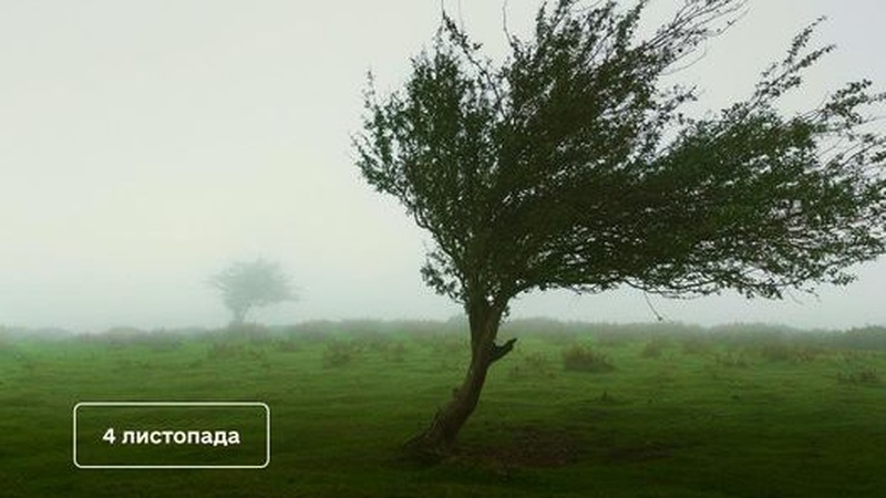 Волинь вночі накриє шквальний вітер