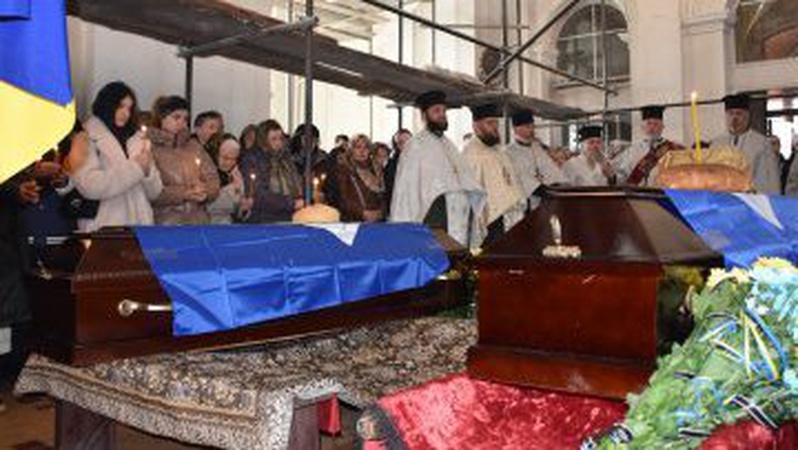 У Луцьку попрощалися з двома Героями, які загинули за Україну. ФОТО