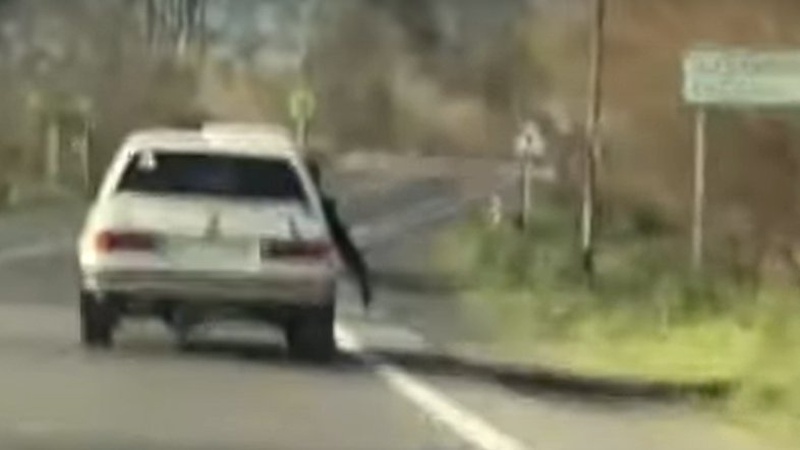 У Луцьку пасажир BMW розмахував пістолетом