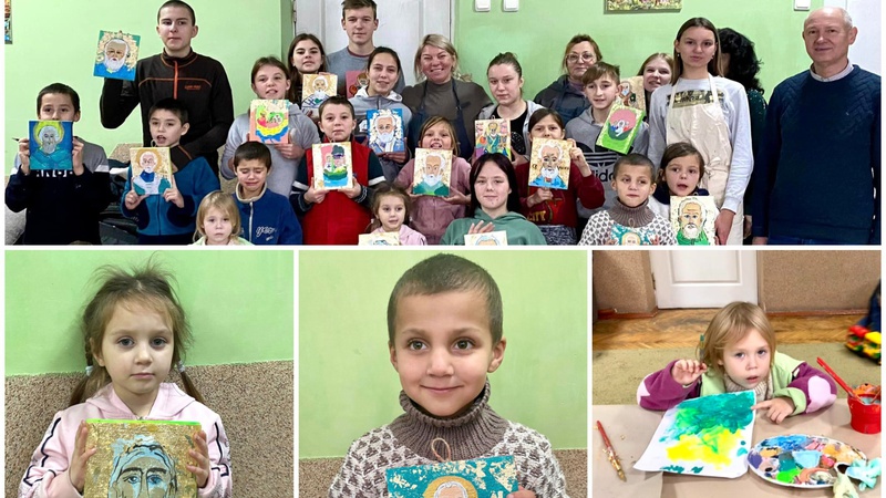 На Волині продають ікони, написані дітьми з притулку