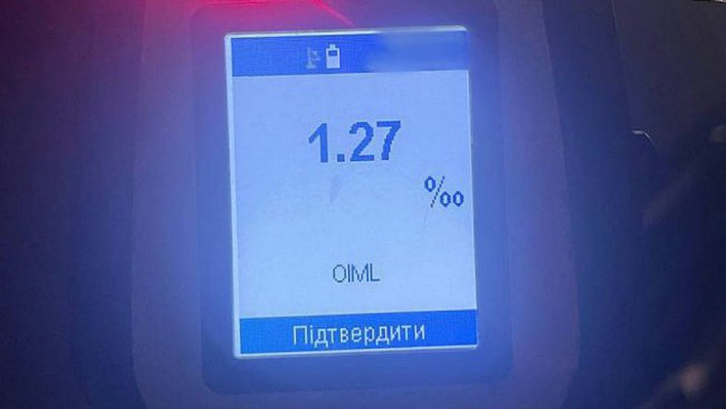 На Волині за вихідні затримали 18 п’яних водіїв