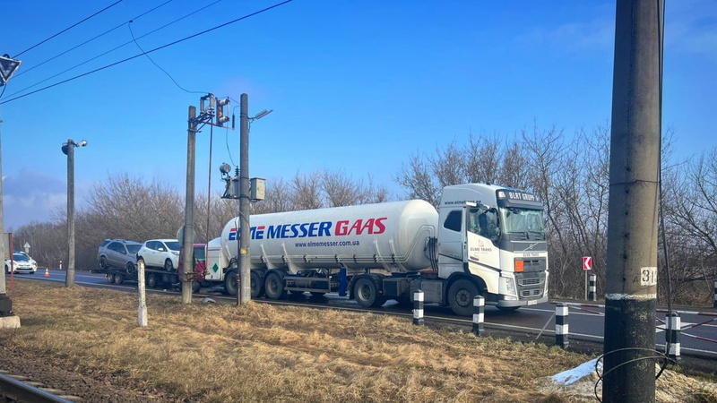 На Волині водій лафети протаранив автоцистерну. ФОТО