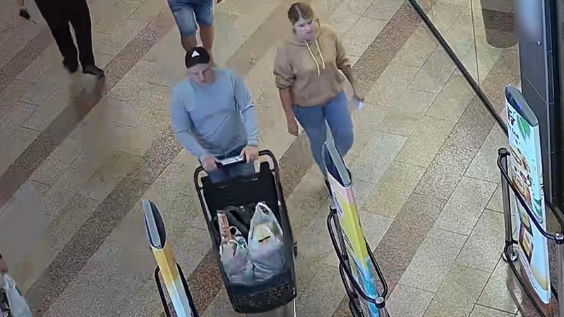 У Луцьку встановлюють особи чоловіка та жінки, які причетні до скоєння крадіжки