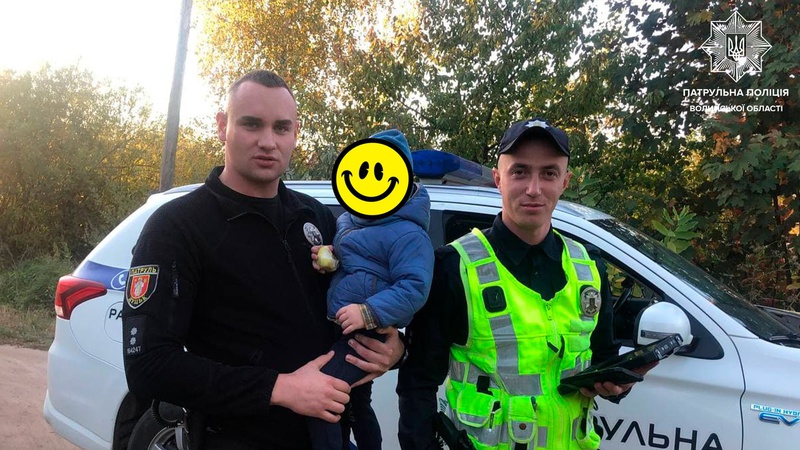 Волинські патрульні допомогли знайти матері 2-річну дитину