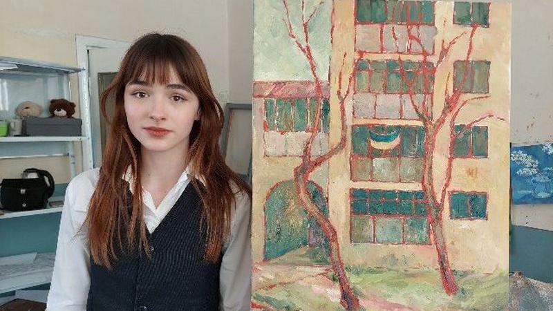 Роботи учнів Луцької художньої школи представлені на благодійній виставці у Лондоні. ФОТО