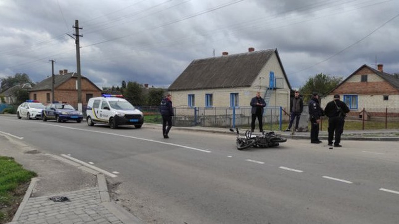 ДТП у Рожищі: легковик збив мотоцикліста