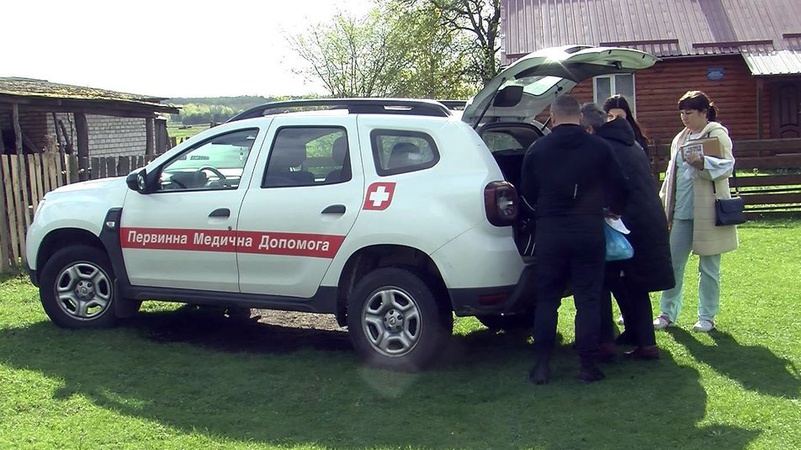 У селі на Волині працювала виїзна бригада медиків
