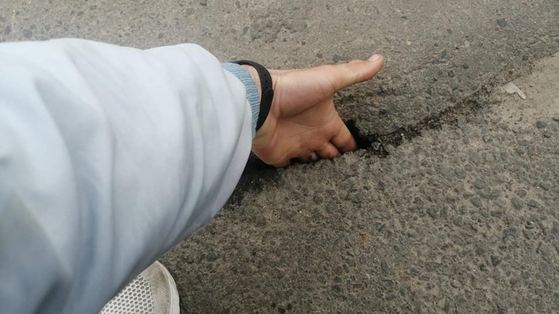 «Аби тільки без жертв», – лучанин про долю мосту на Шевченка. ФОТО